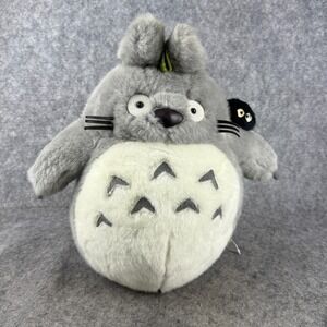 Totoro & Susuwatari Studio Ghibli Plush Nibariki Tokuma‎ Shoten 1999  15"